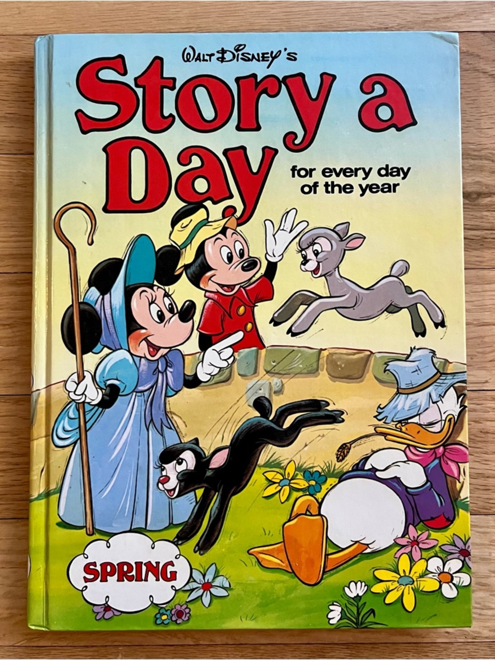 Walt Disney Story a Day Spring Hardcover Vintage 1978